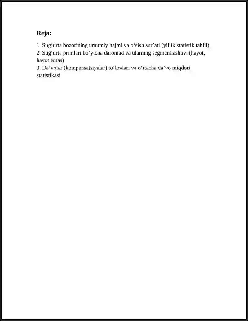 SUG‘URTALASH VA SUG‘URTA BOZORI STATISTIKASI 2