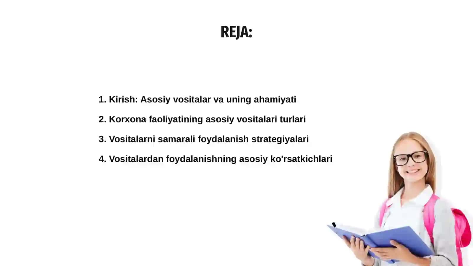 Korxonada asosiy vositalardan samarali foydalanganligini tahlili 2