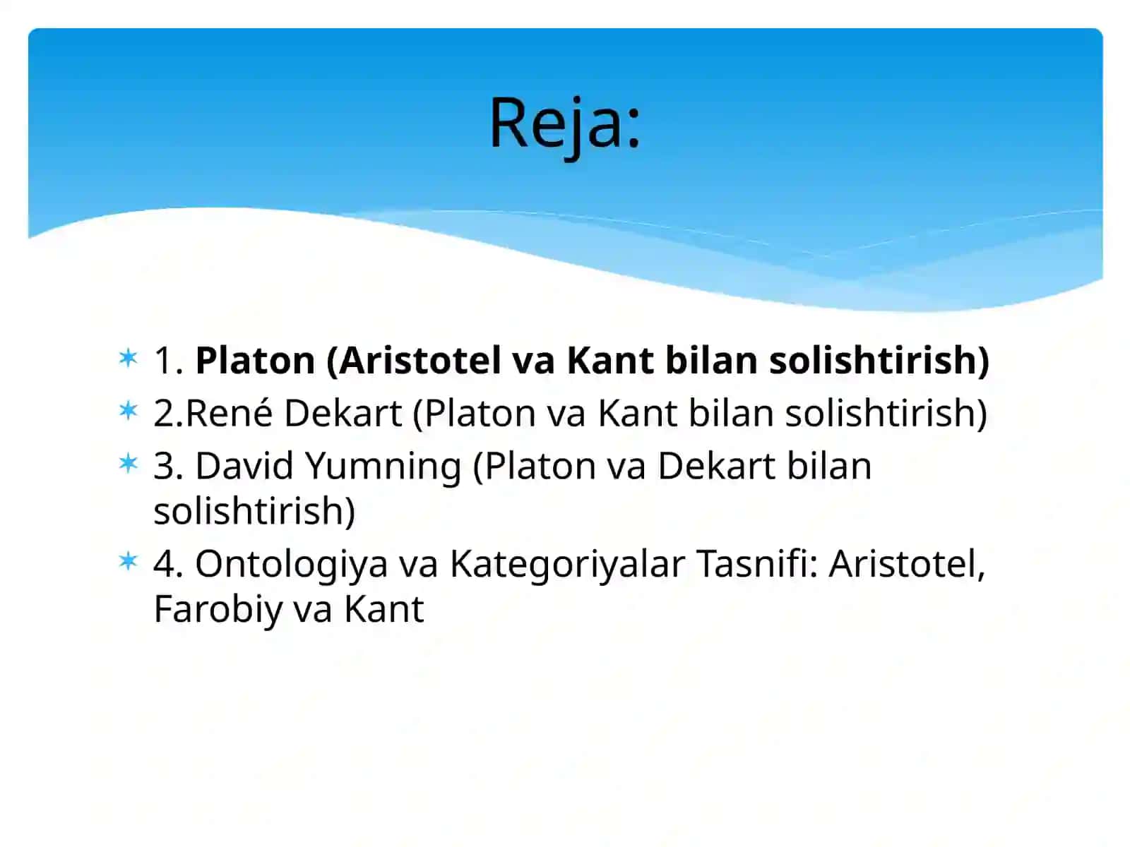 Platonning Falsafasi 2