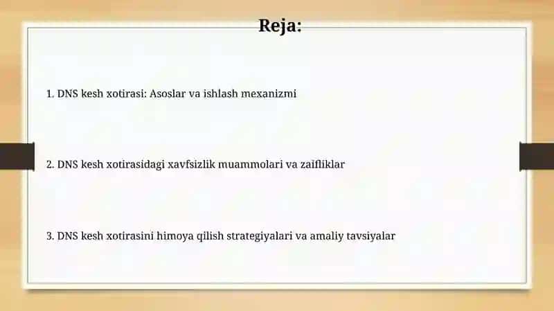 DNS caching va xavfsizlik muammolari 2