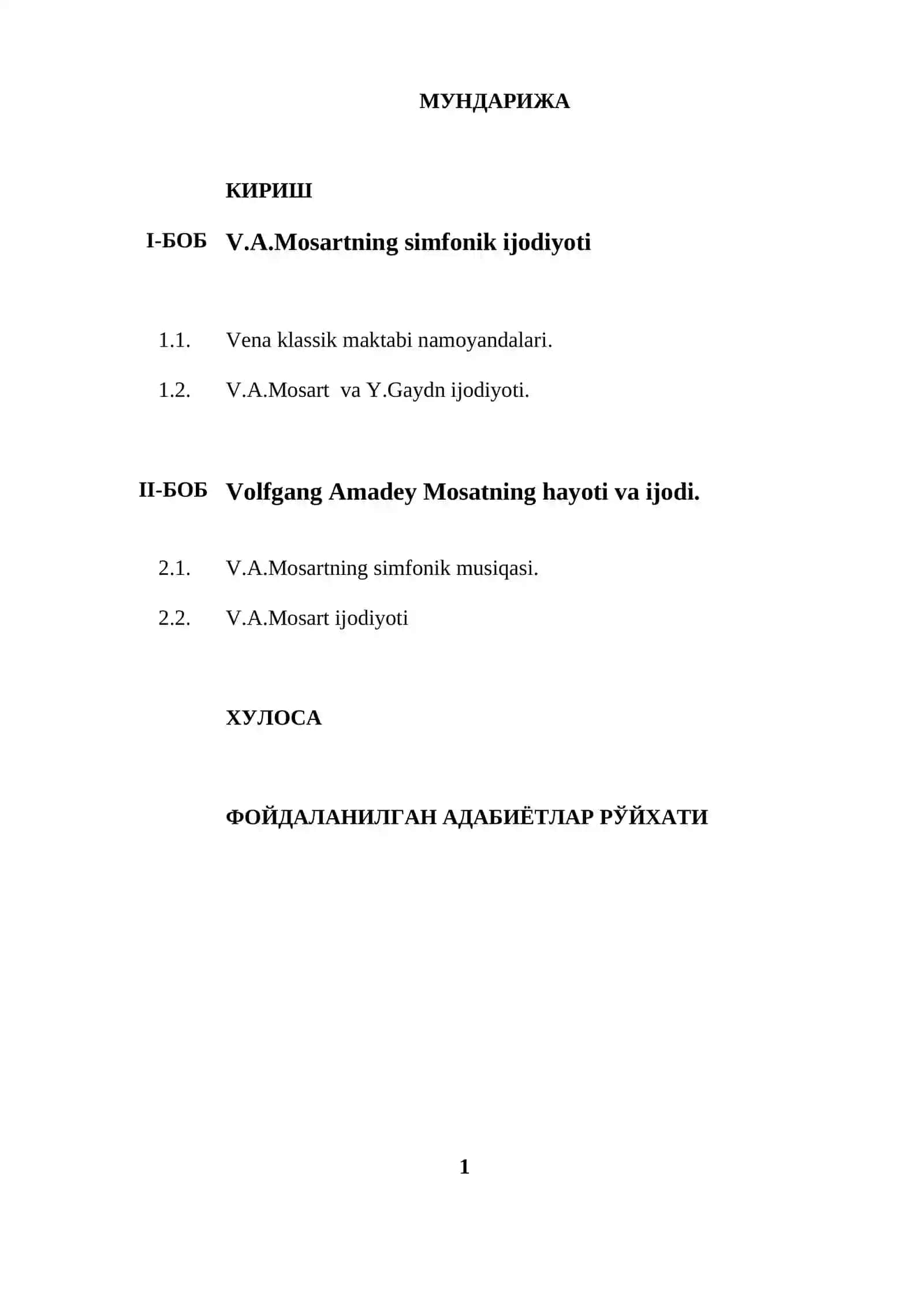 V.A.Mosartning simfonik ijodiyoti 2
