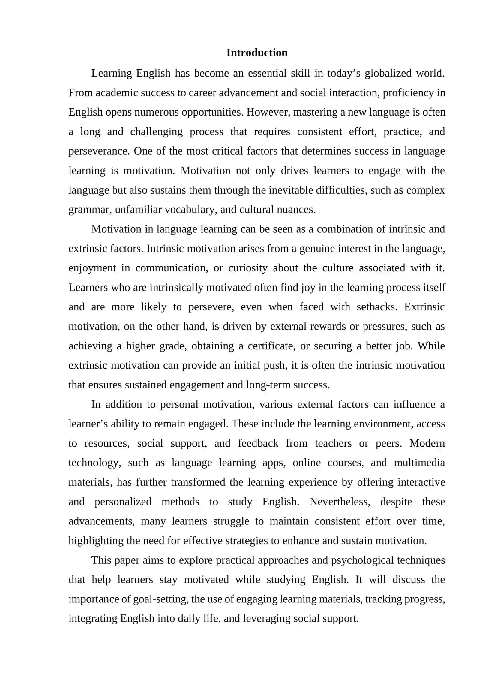 HOW TO STAY MOTIVATED WHILE LEARNING ENGLISH 2