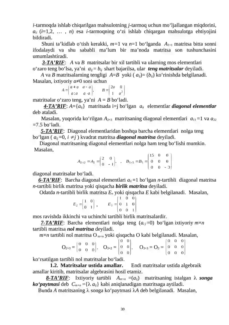 CHIZIQLI ALGEBRA 2