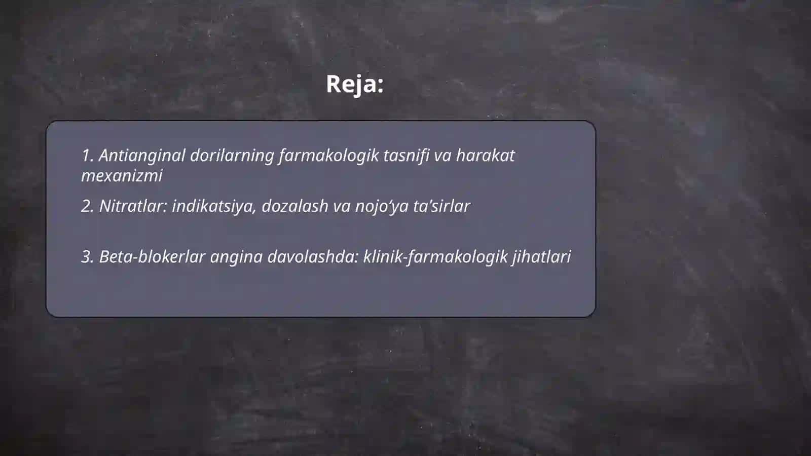 Antiangional va gipolipedemik dori vositalarini ratsional qoʻllashga klinik- formakologik yondashuv 2