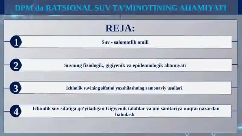 RATSIONAL SUV TA’MINOTINING AHAMIYATI 2
