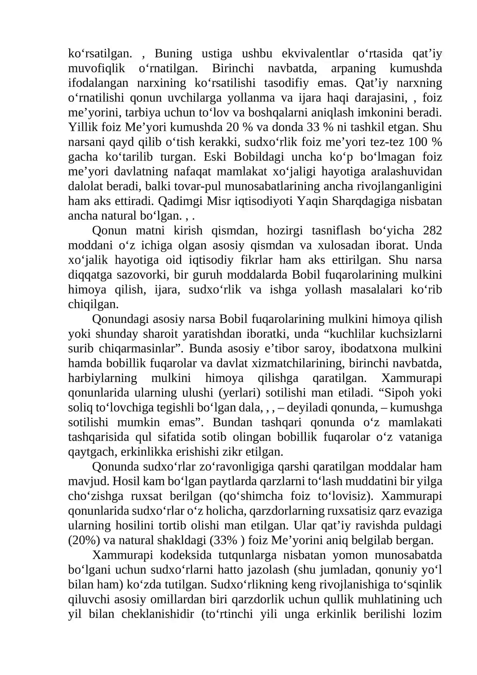 Qadimgi Iqtisodiy Ta’limotlar 2