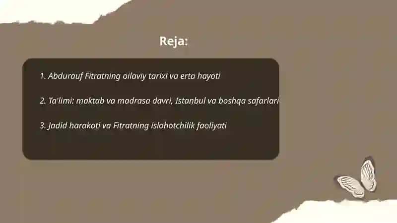 ADURAUF FITRAT HAYOTI VA IJODI 2
