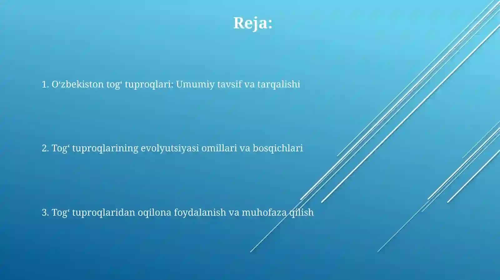 O'zbekiston Respublikasi tog' tuproqlari va ularning evolyutsiyasi 2
