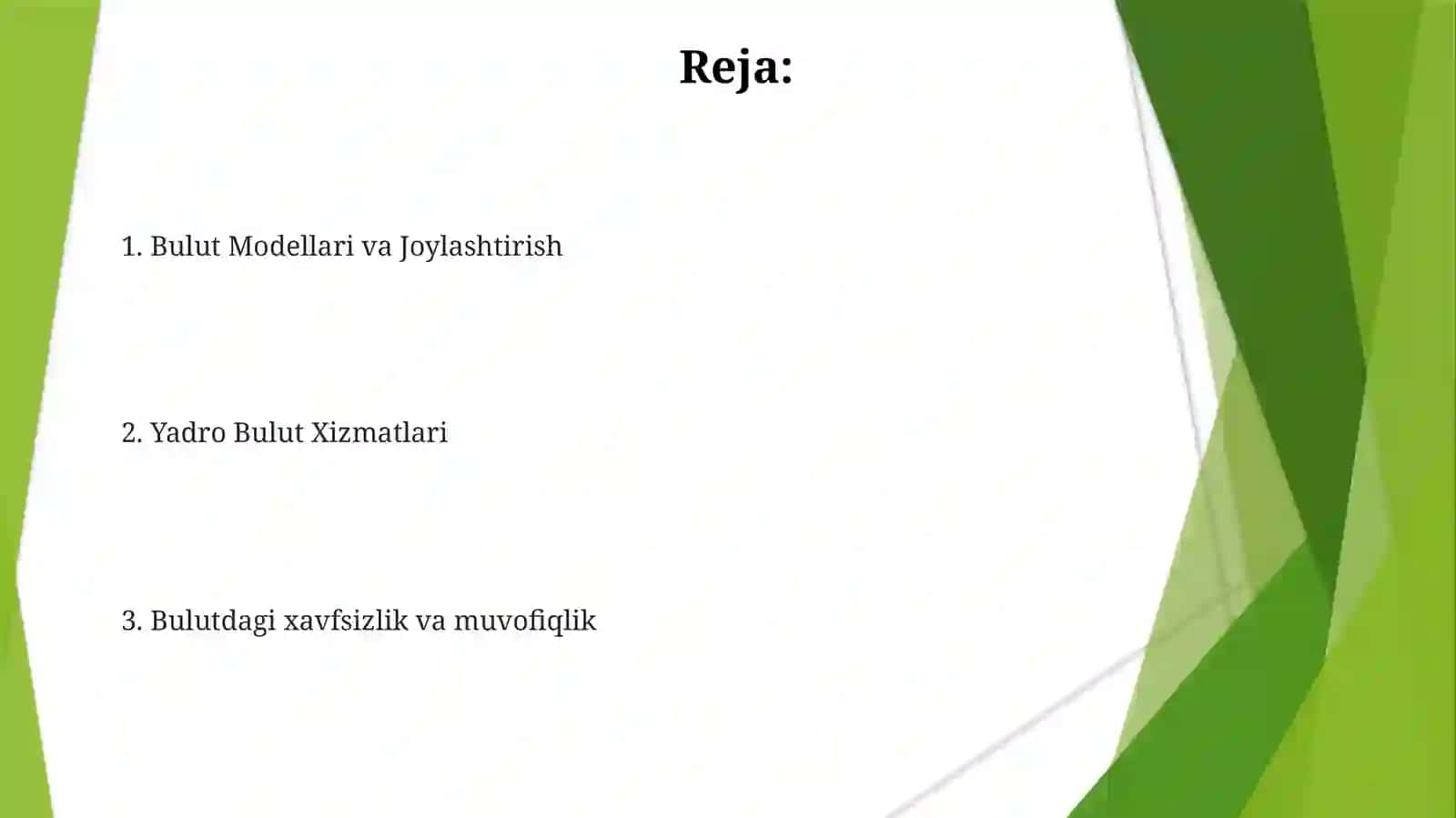 Bulutli hisoblashlar (Cloud computing) va ularning asosiy tushunchalari 2