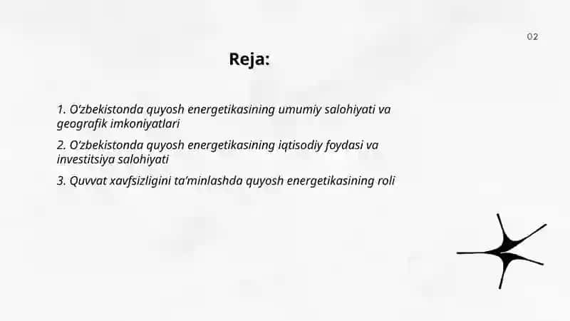 Oʻzbekistonda quyosh energetikasining ahamiyati 2