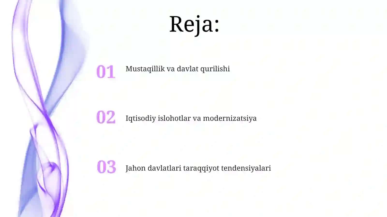Jahon davlatlari taraqqiyot tendensiyalari 2