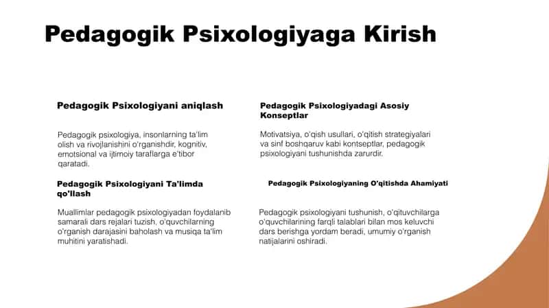 Pedagogik Psixologiyaga Kirish 2