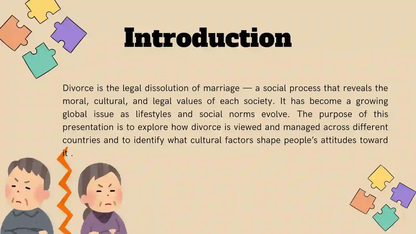 RELATIONS: DISCUSSING DIVORCE IN DIFFERENT COUNTRIES 2