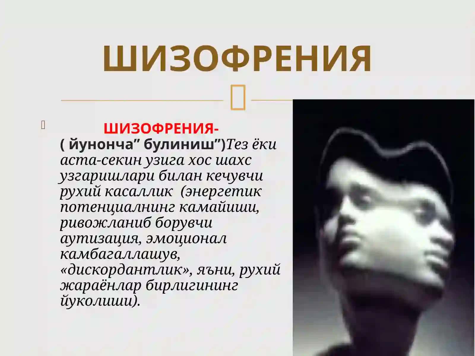 ШИЗОФРЕНИЯ 2