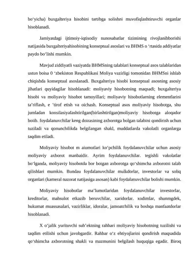 Buxgalteriya hisobi konseptual asoslari 2