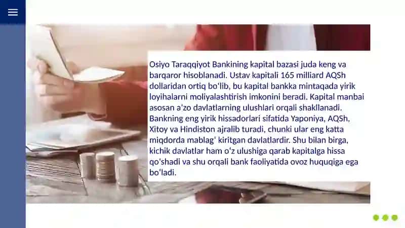 Osiyo Taraqqiyot Banki (Asian Development Bank – ADB) 2