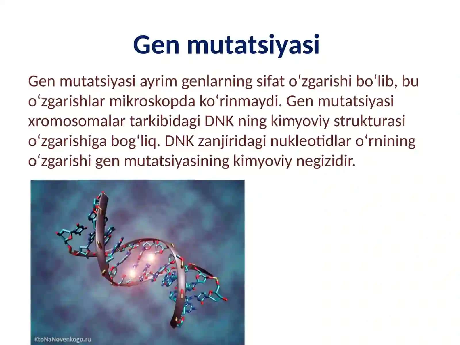 Xromosoma mutatsiyalari 2