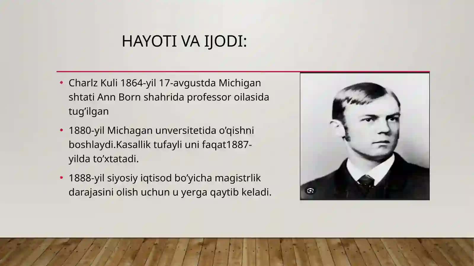 charlz kulining sotsiologik g’oyalari 2