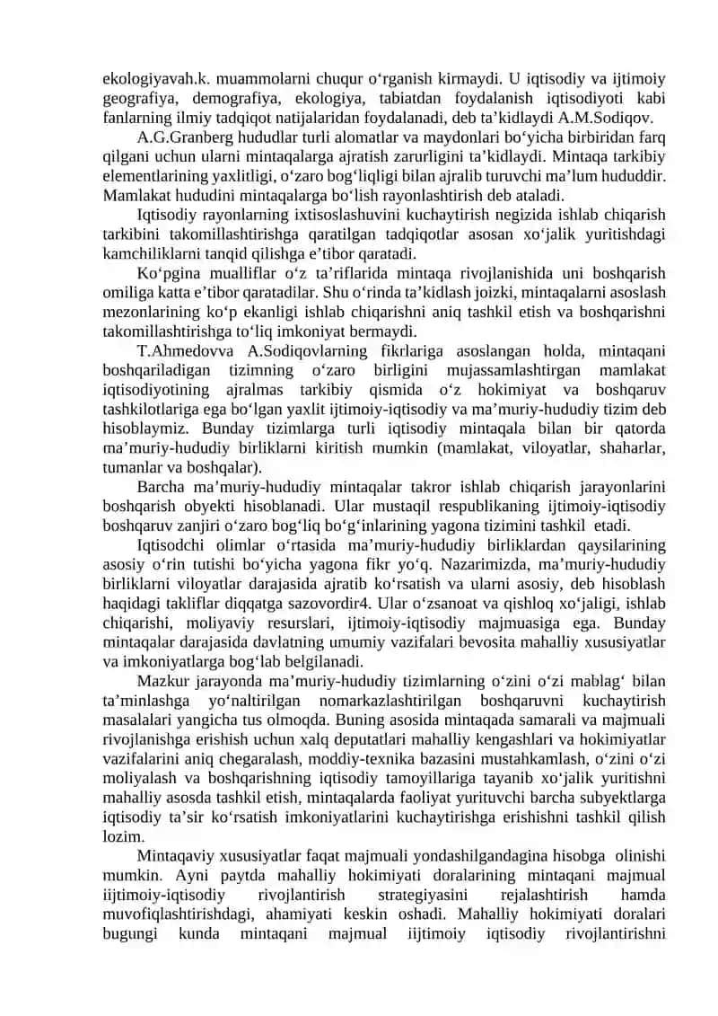 MINTAQALAR RAQOBATBARDOSHLIGI VA RAQOBAT USTUNLIGI 2
