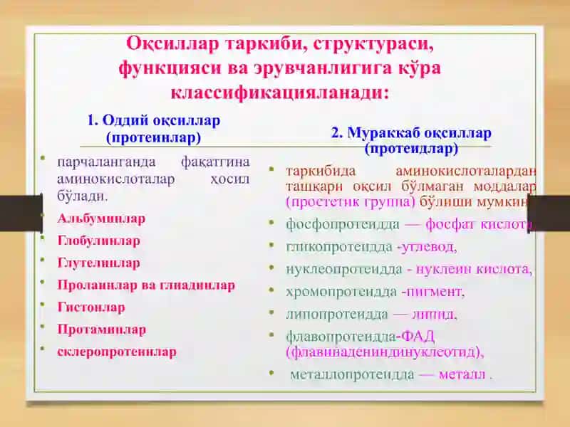 oqsillar 2
