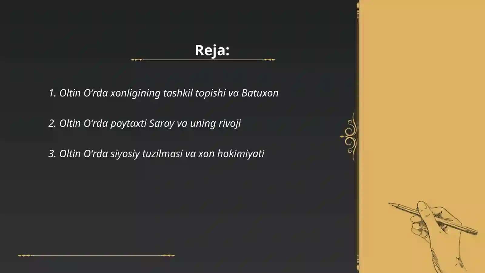 Oltin Oʻrda xonligi 2