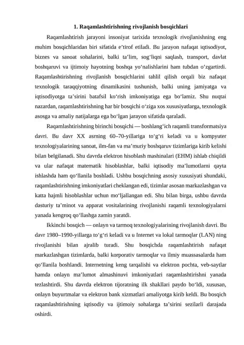 Xorijda iqtisodiyotni raqamlashtirish amaliyoti 2