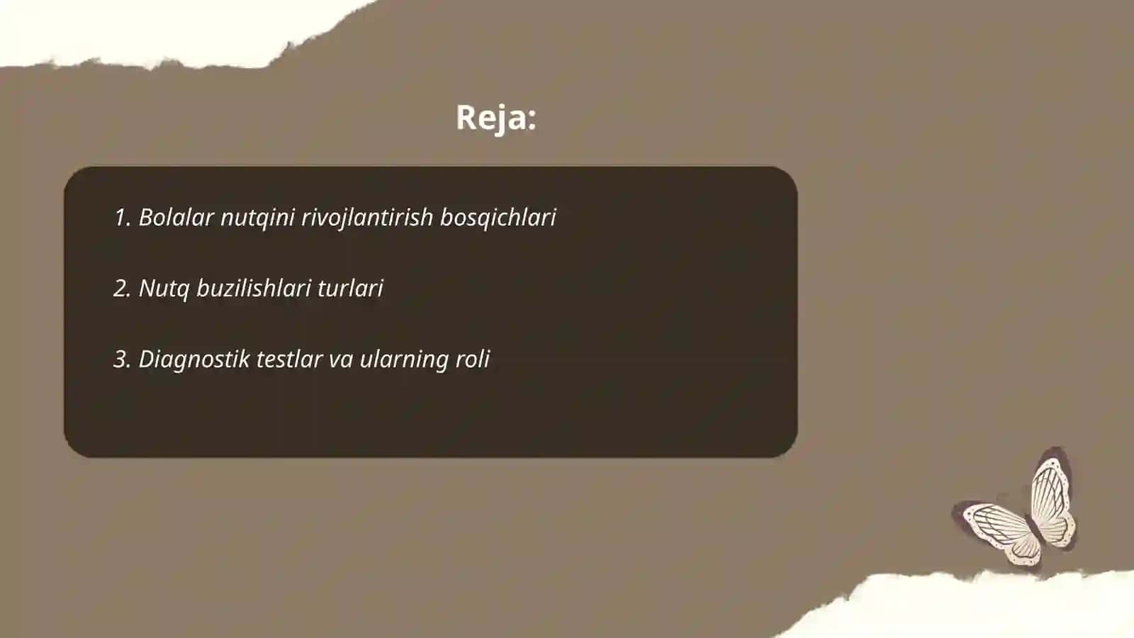 Bolalar nutqini tekshirish 2