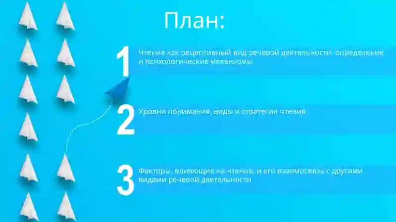 Чтение как вид речевой деятельности 2