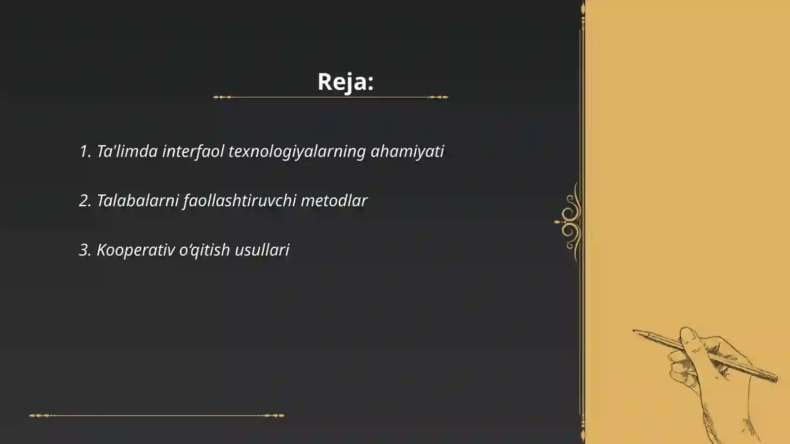 Ta'limda interfaol texnologiyalarning ahamiyati 2