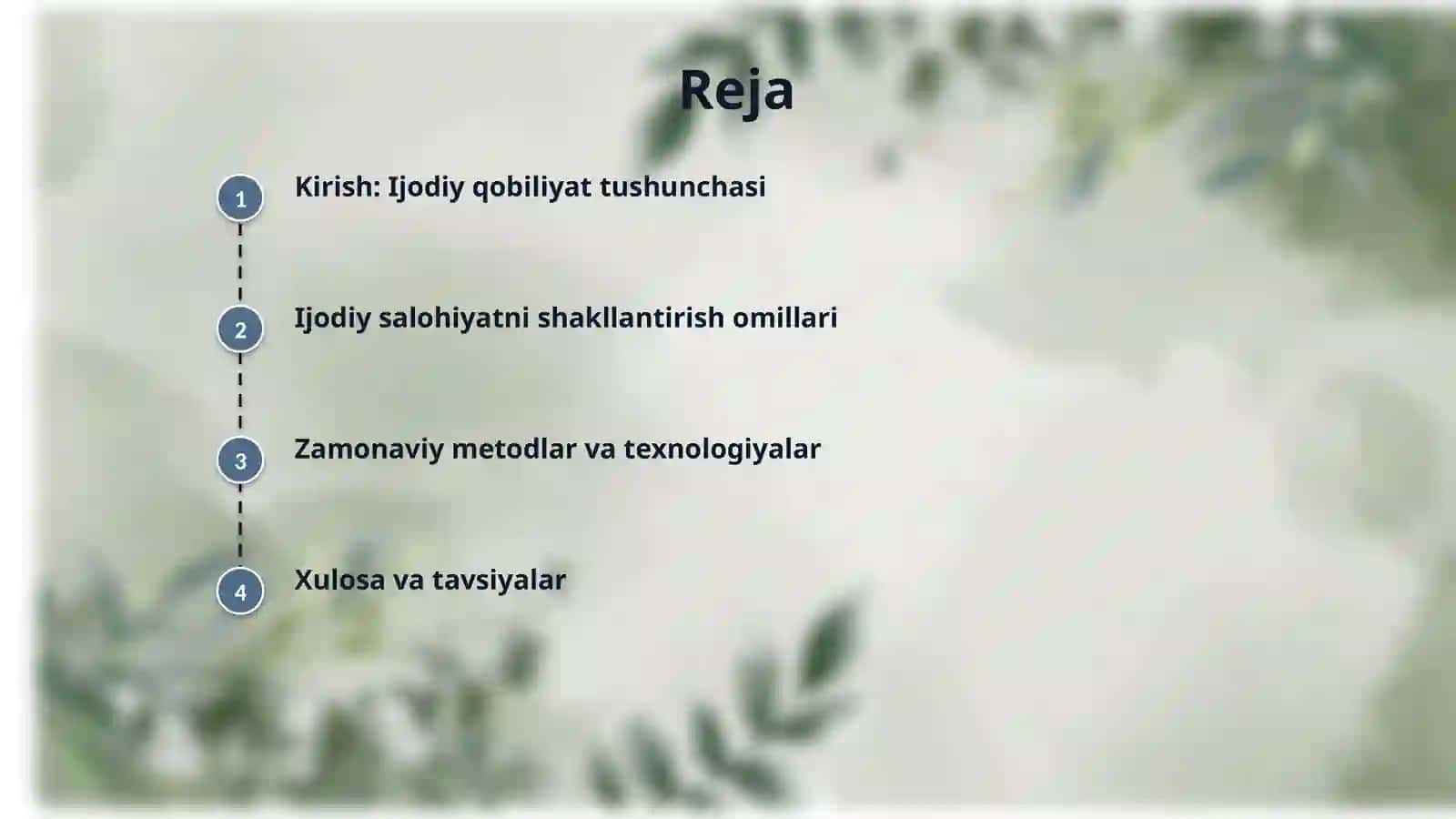 O'qituvchining ijodiy ( kreativ )qobiliyatini rivojlantirish 2