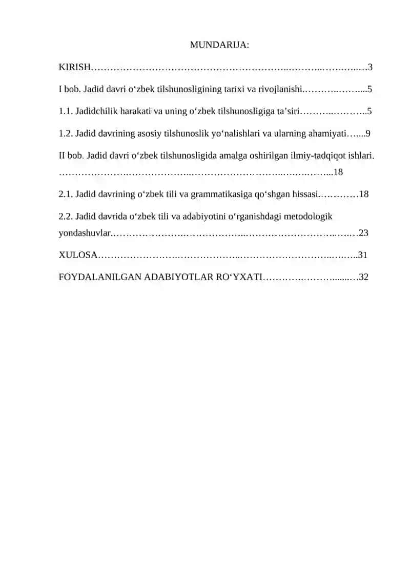 JADID DAVRI O‘ZBEK TILSHUNOSLIGI 2