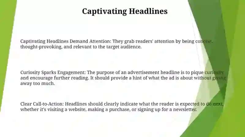 Advertisement Writing 2