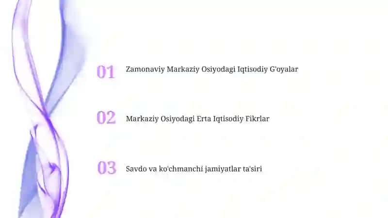 O’rta Osiyo mutafakkirlari iqtisodiy g’oyalari 2