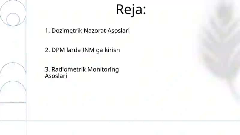 Dozimetrik asoslari 2
