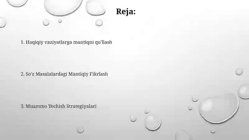 Shaklli Mantiqiy Fikrlash 2