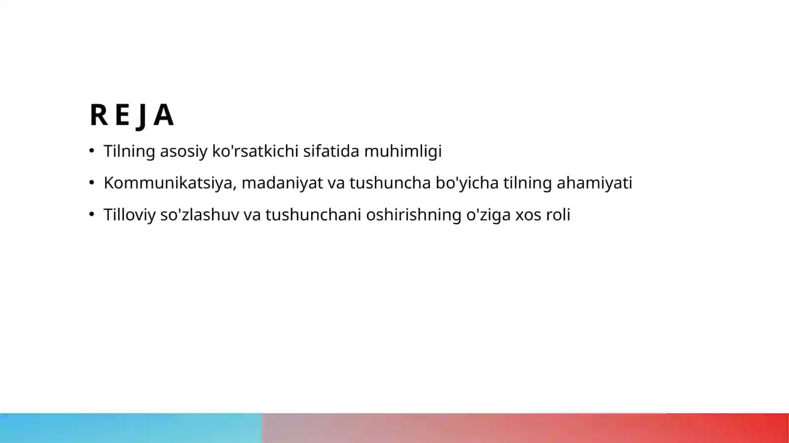 Tilning Asosiy Ko'rsatkichi Sifatida Muhimligi 2
