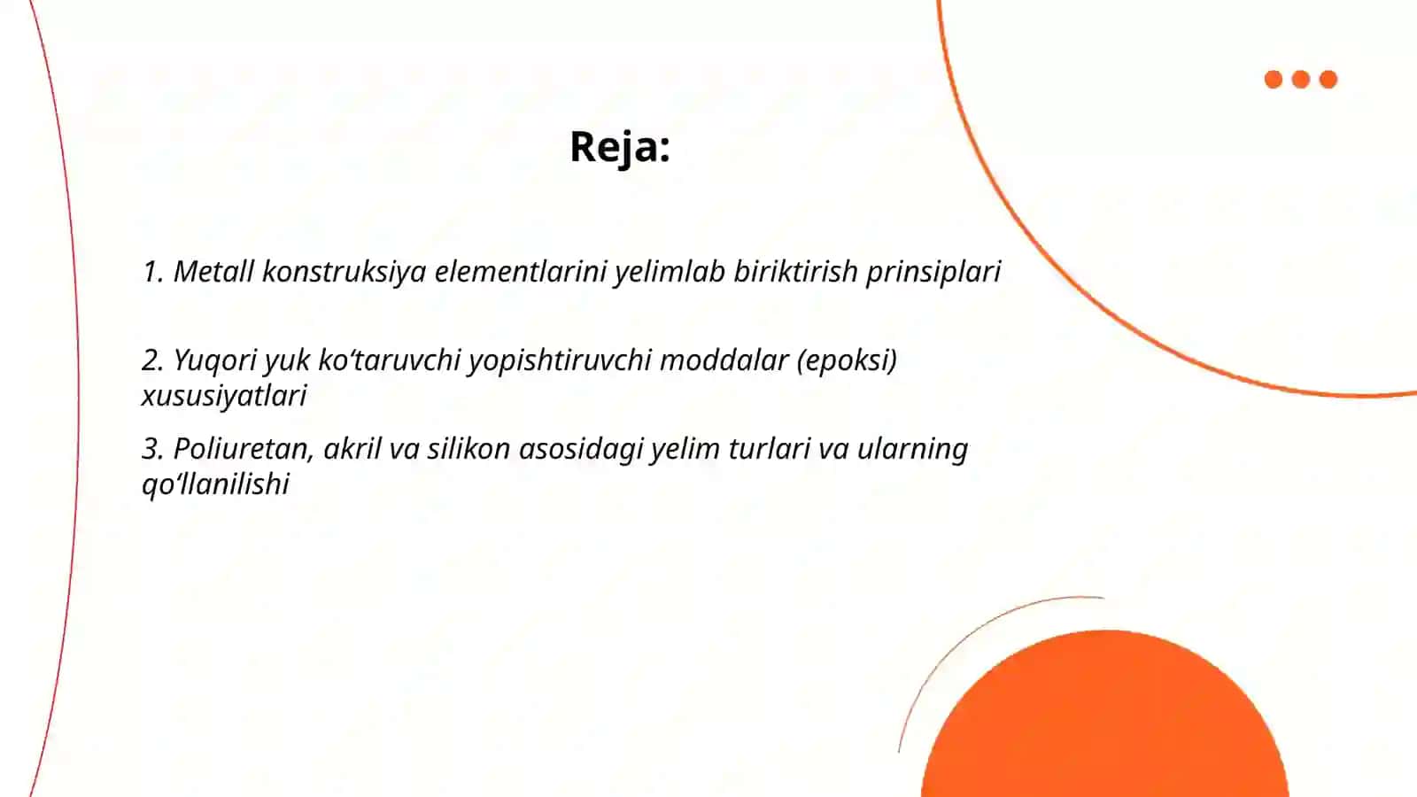 Metall konstruksiya elementlarini yelimlab biriktirish 2