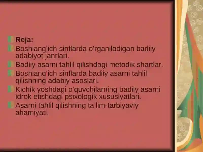 Badiiy tarjima masalalari 2