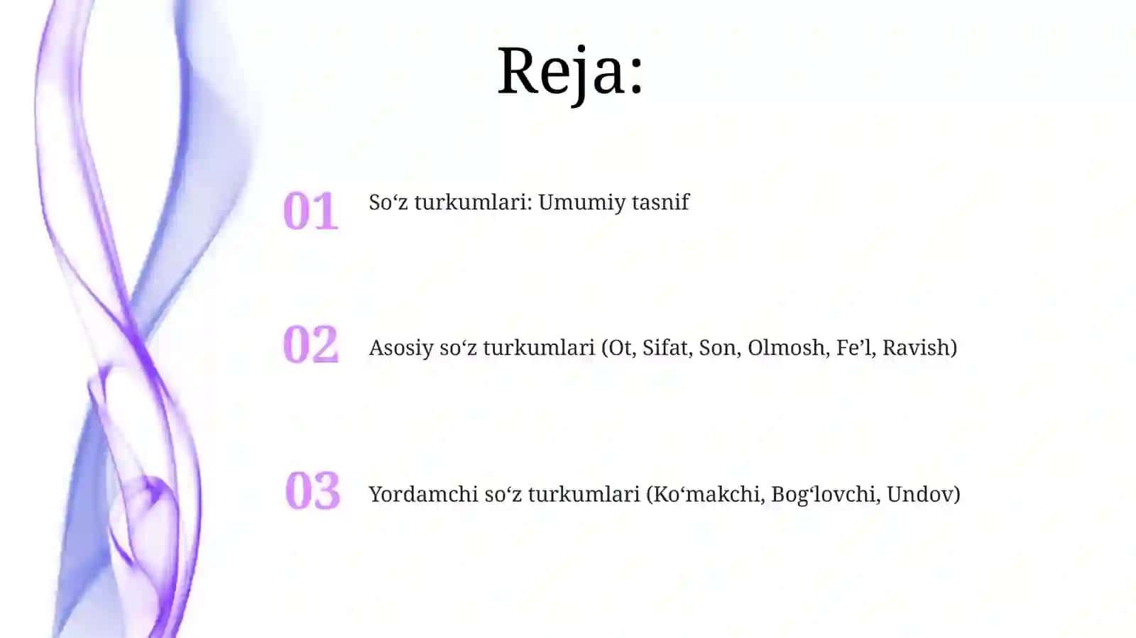 Fe'l so'z turkumi va uning tasnifi 2
