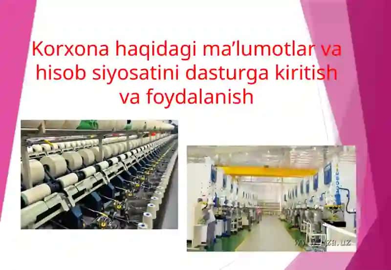 Buxgalteriya hisobining elektron dasturlari 2