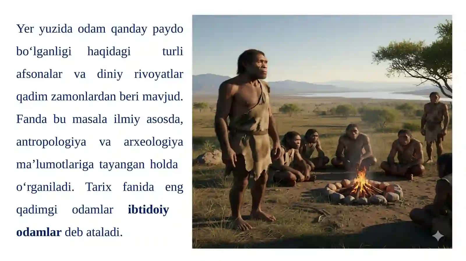 Engqadimgiodamlarrivojiningilkbosqichlari 2