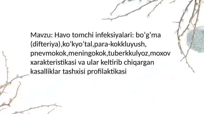 tibbiyotga oid prezentatsiya 2
