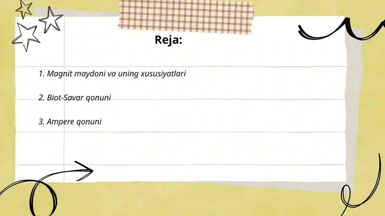 Magnit maydoni induksiyasi 2