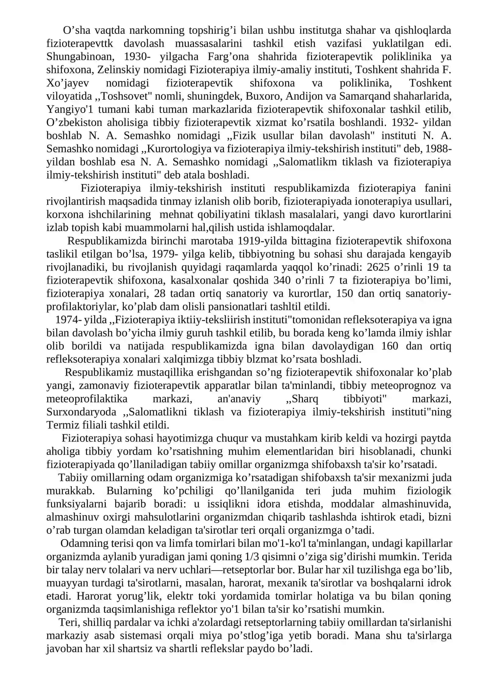 Kirish. Fiziotеrapiya fani haqida tushuncha 2