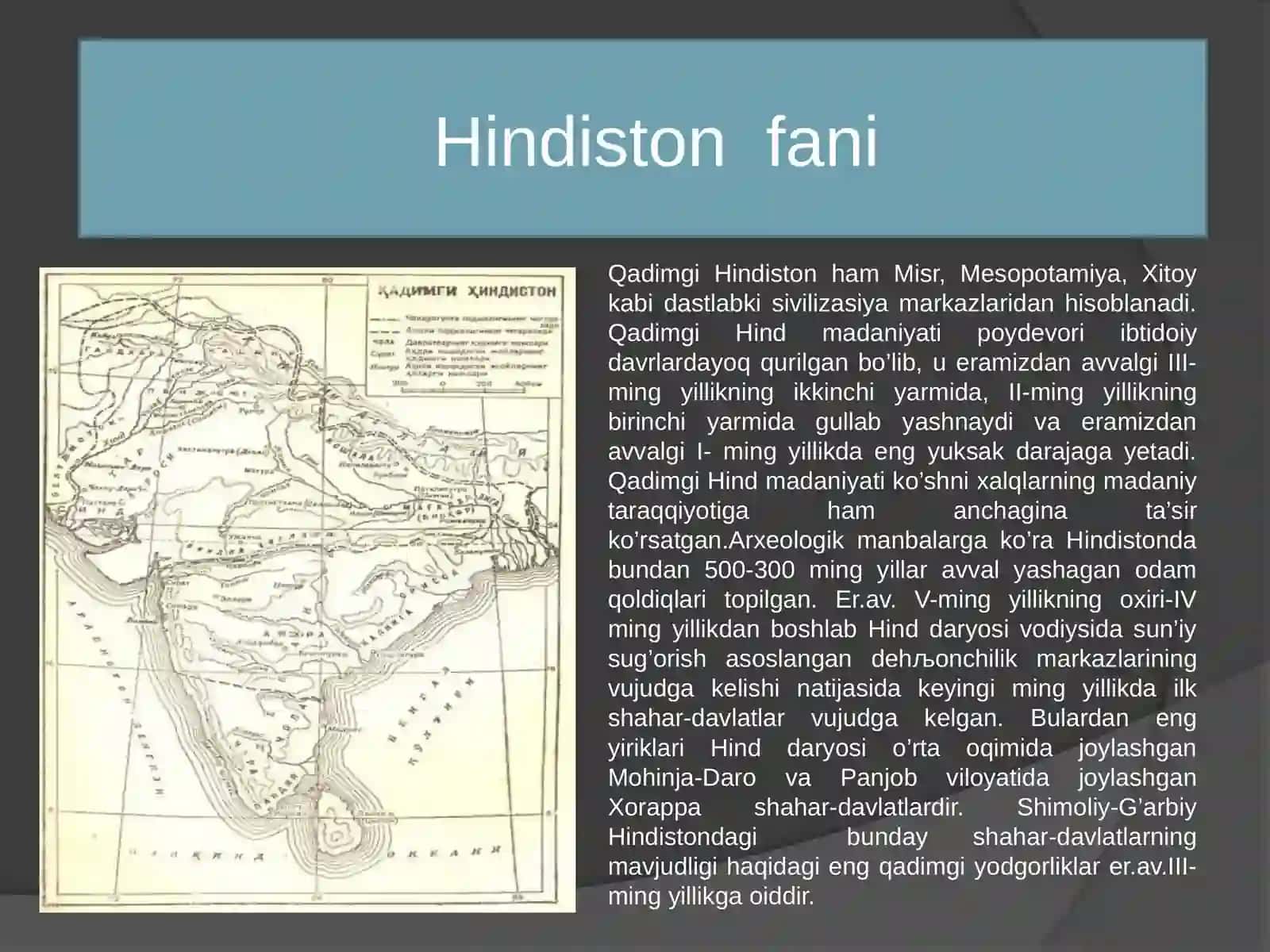 Qadimgi Hindiston va Xitoy fani 2