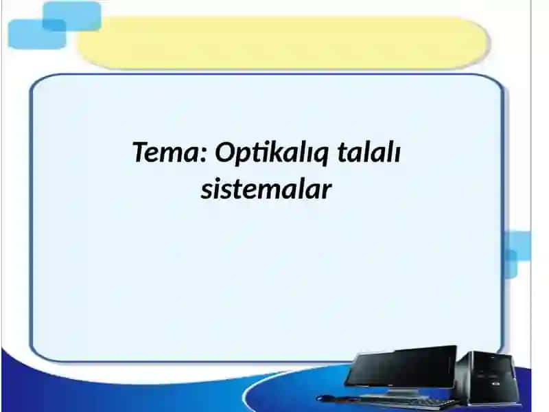 Optikalıqtalalısistemalar 2