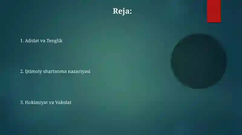 Jamiyat falsafasi 2