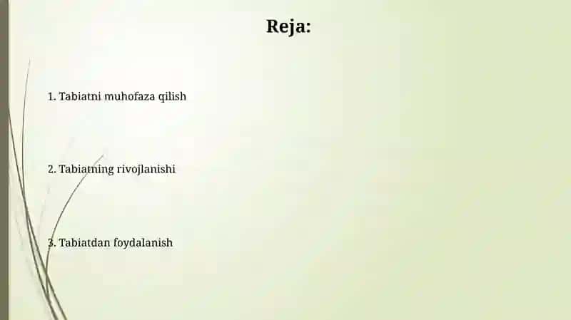 Yashil texnologiyalar 2