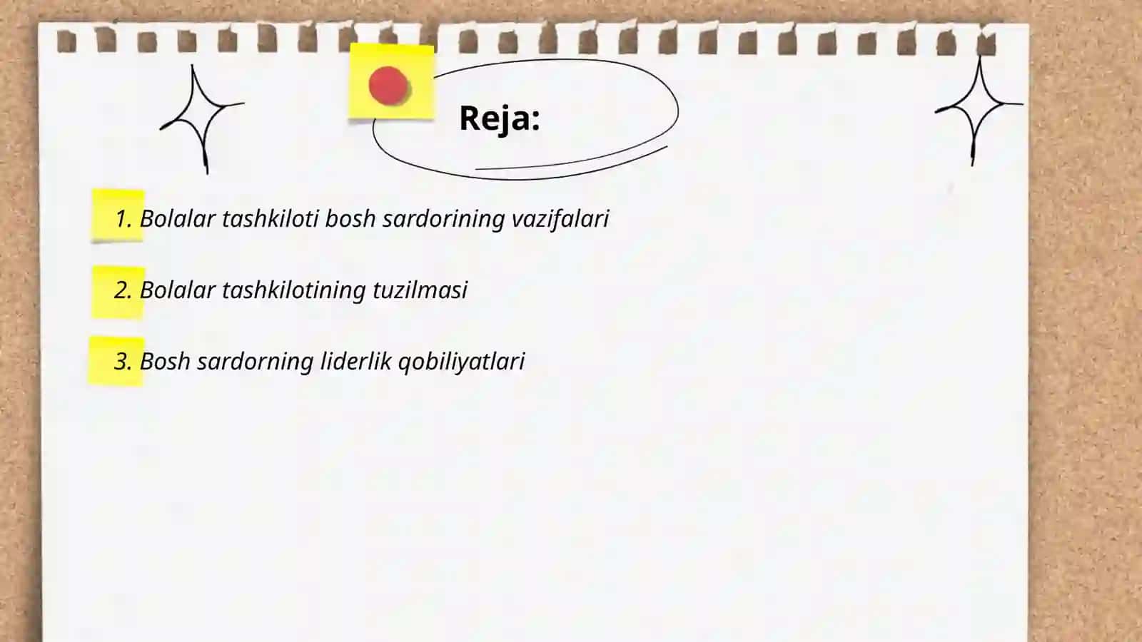 Bolalar tashkiloti bosh sardori 2