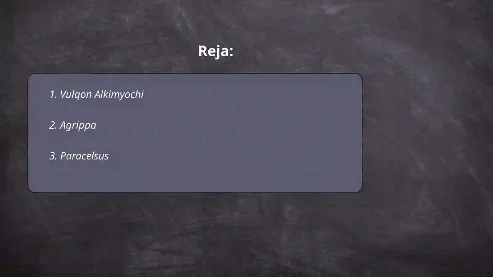 Yevropa alkimyosi namoyondalari 2